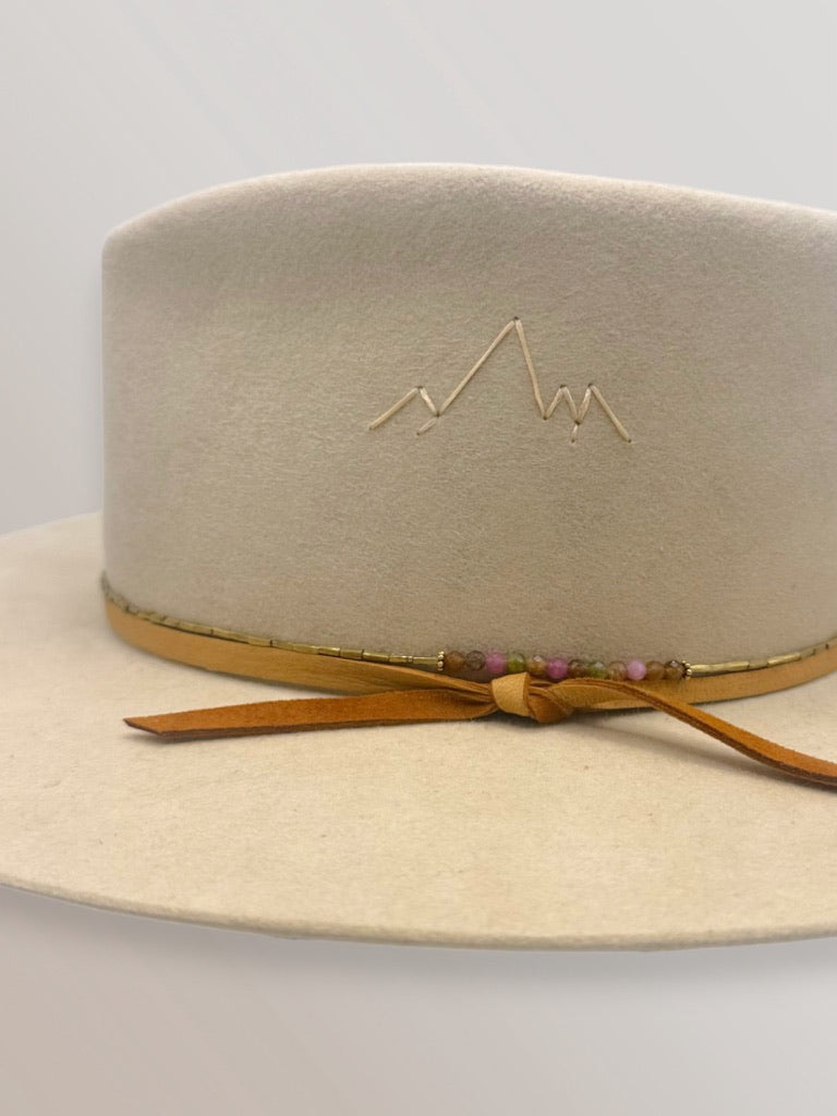 Stone Hat Adornment