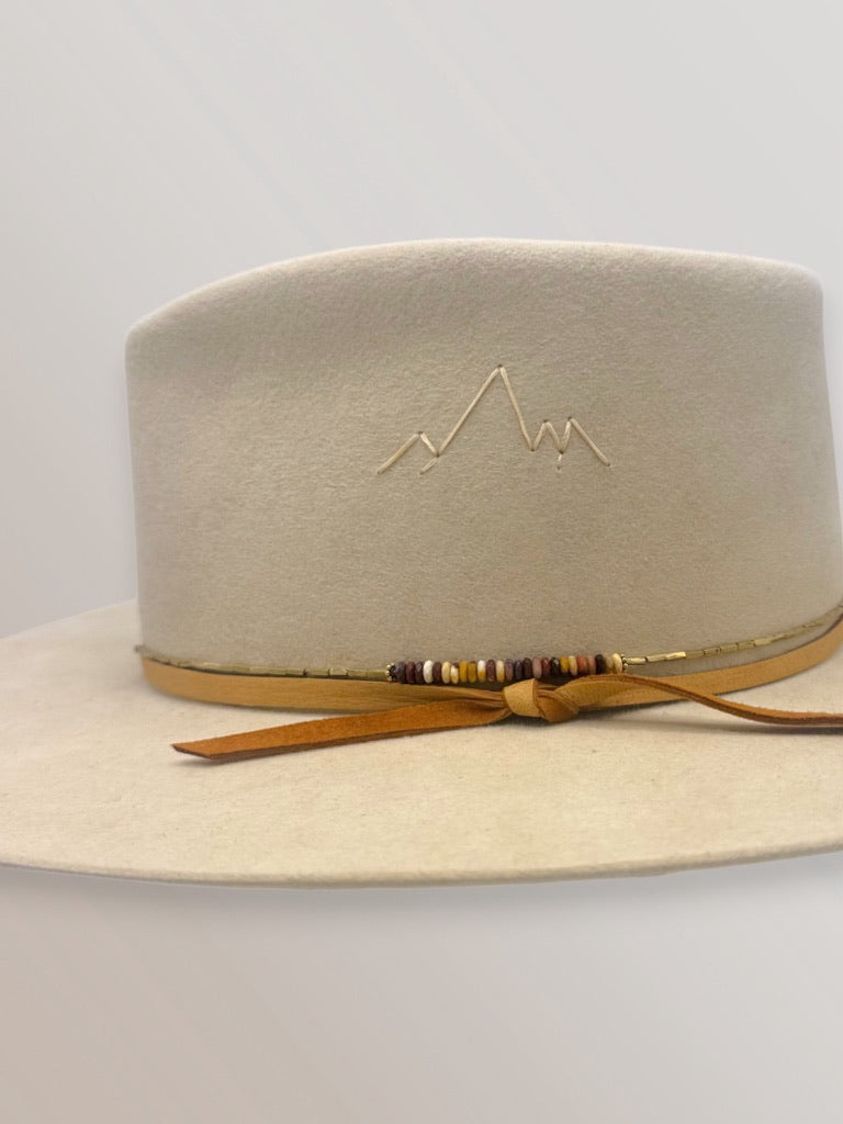 Stone Hat Adornment