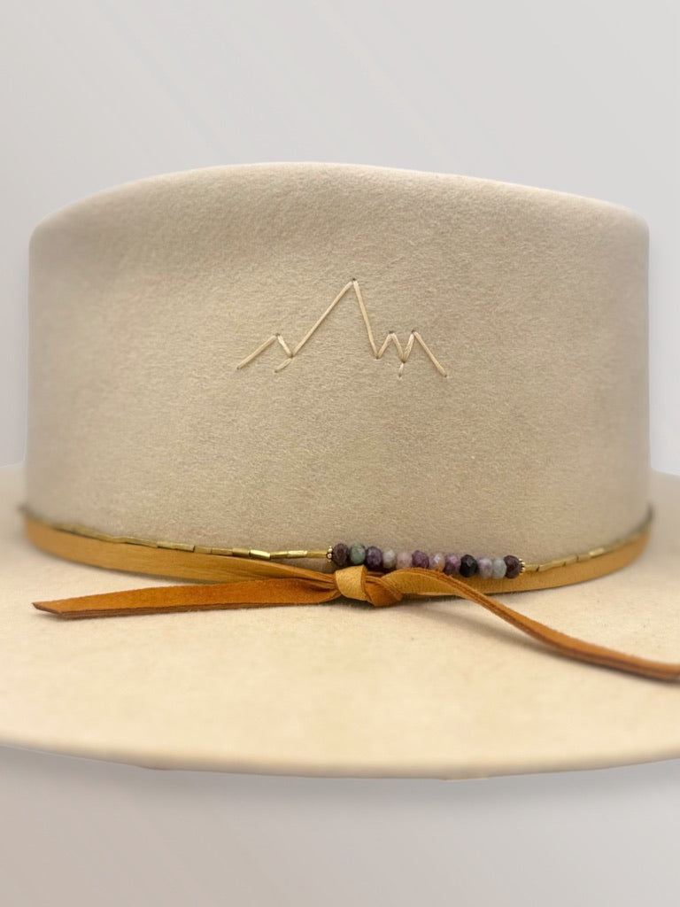 Stone Hat Adornment