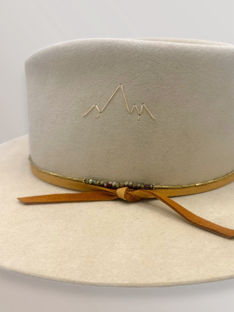 Stone Hat Adornment