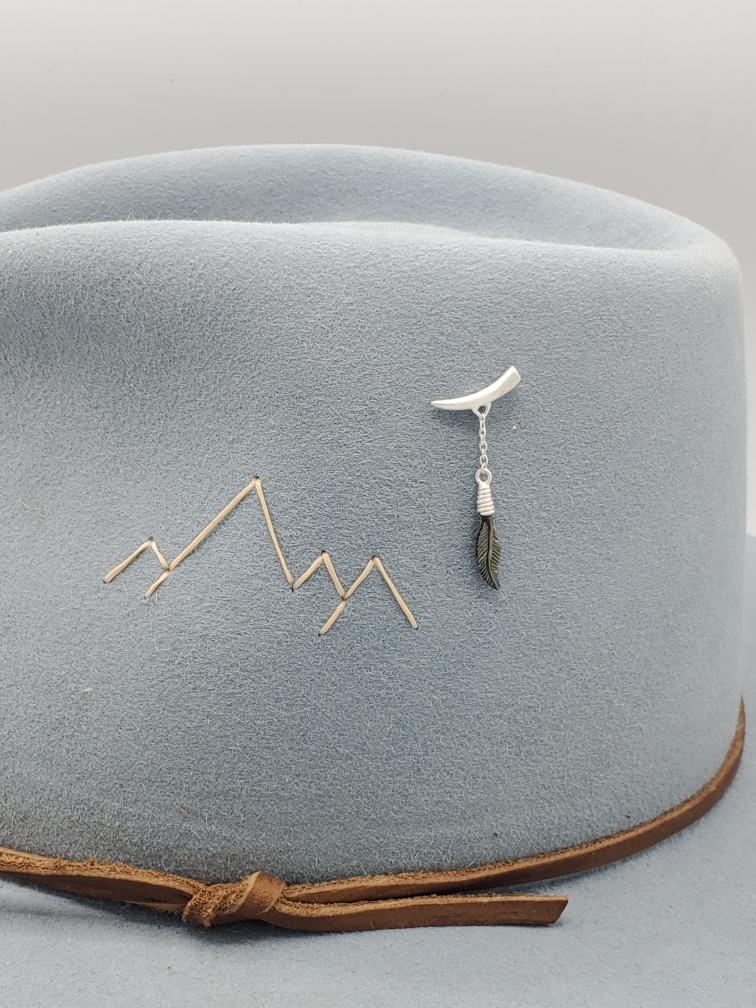 Shard with Carved Mini Feather