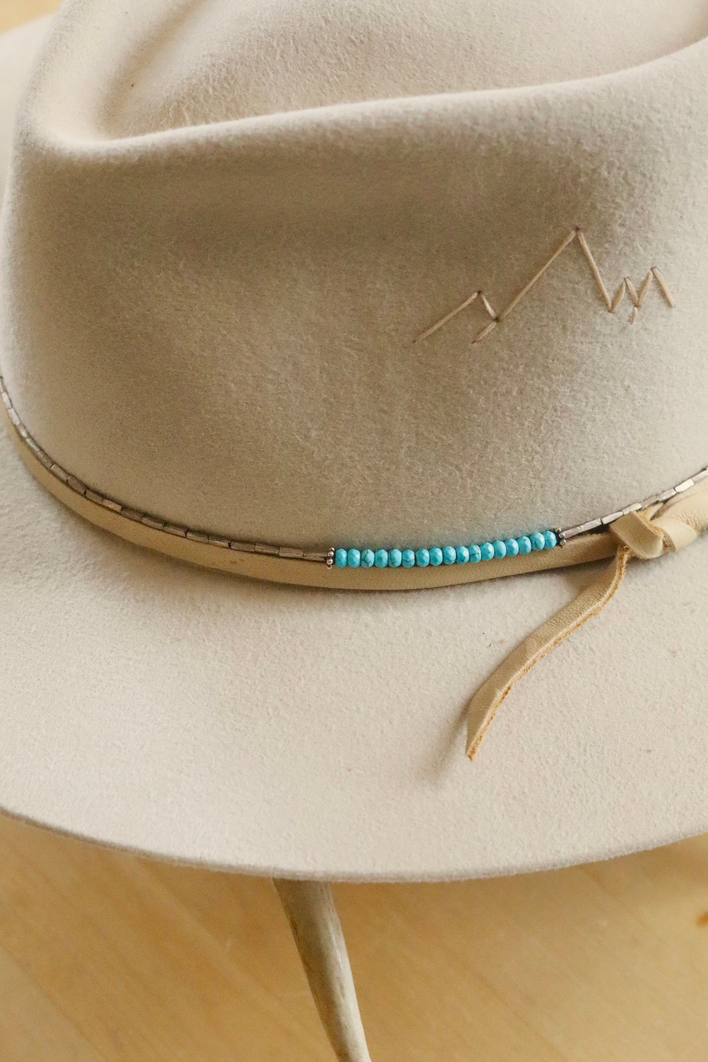 Stone Hat Adornment