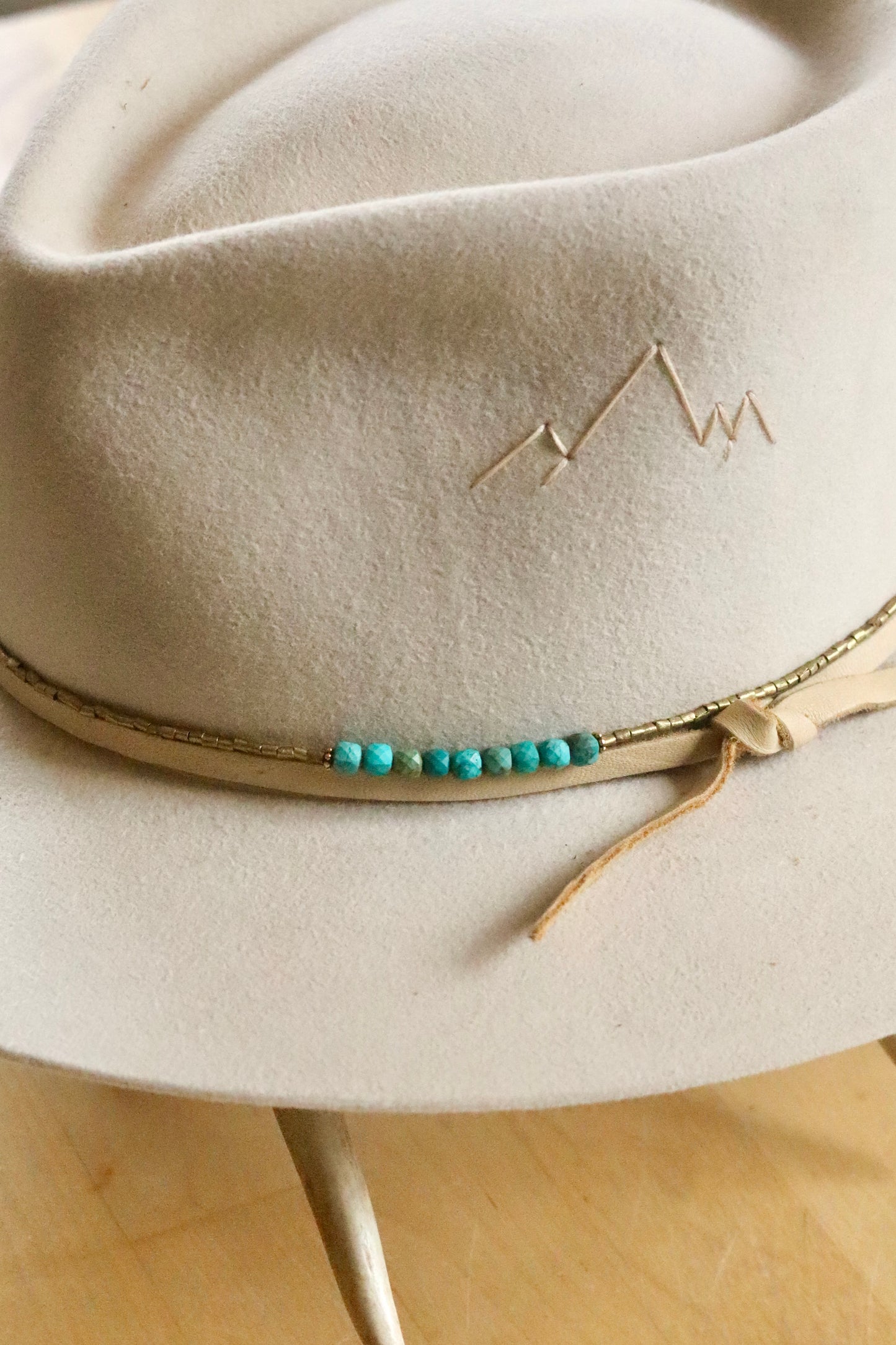 Stone Hat Adornment