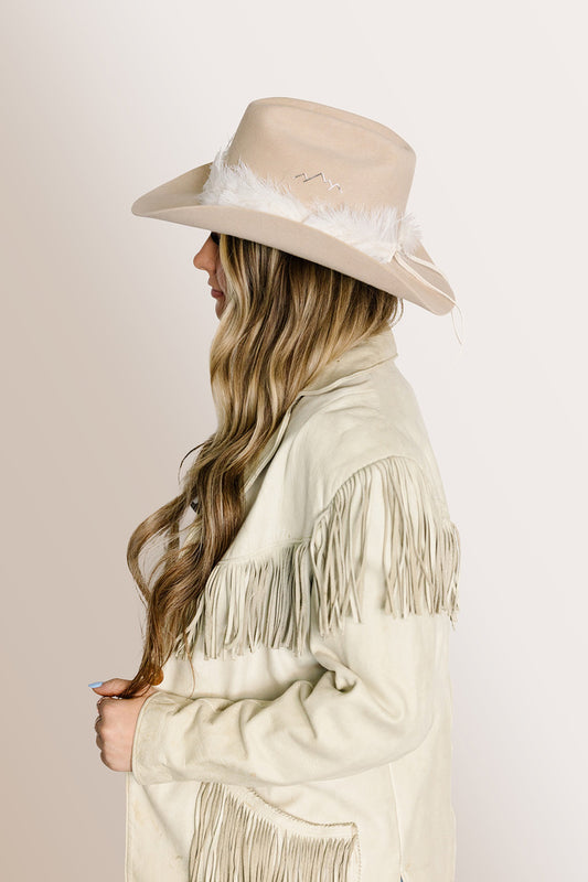 Ostrich Feather Band