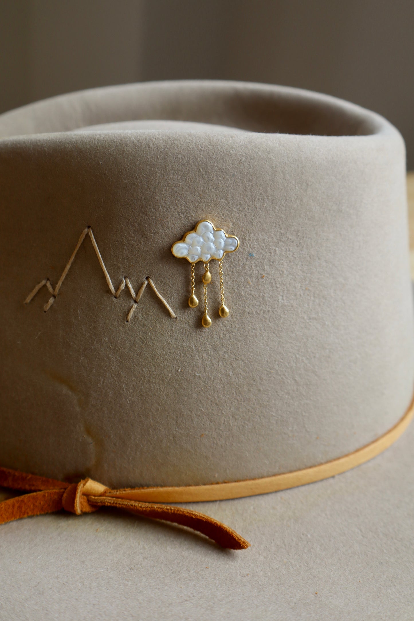 Storm Cloud Pin
