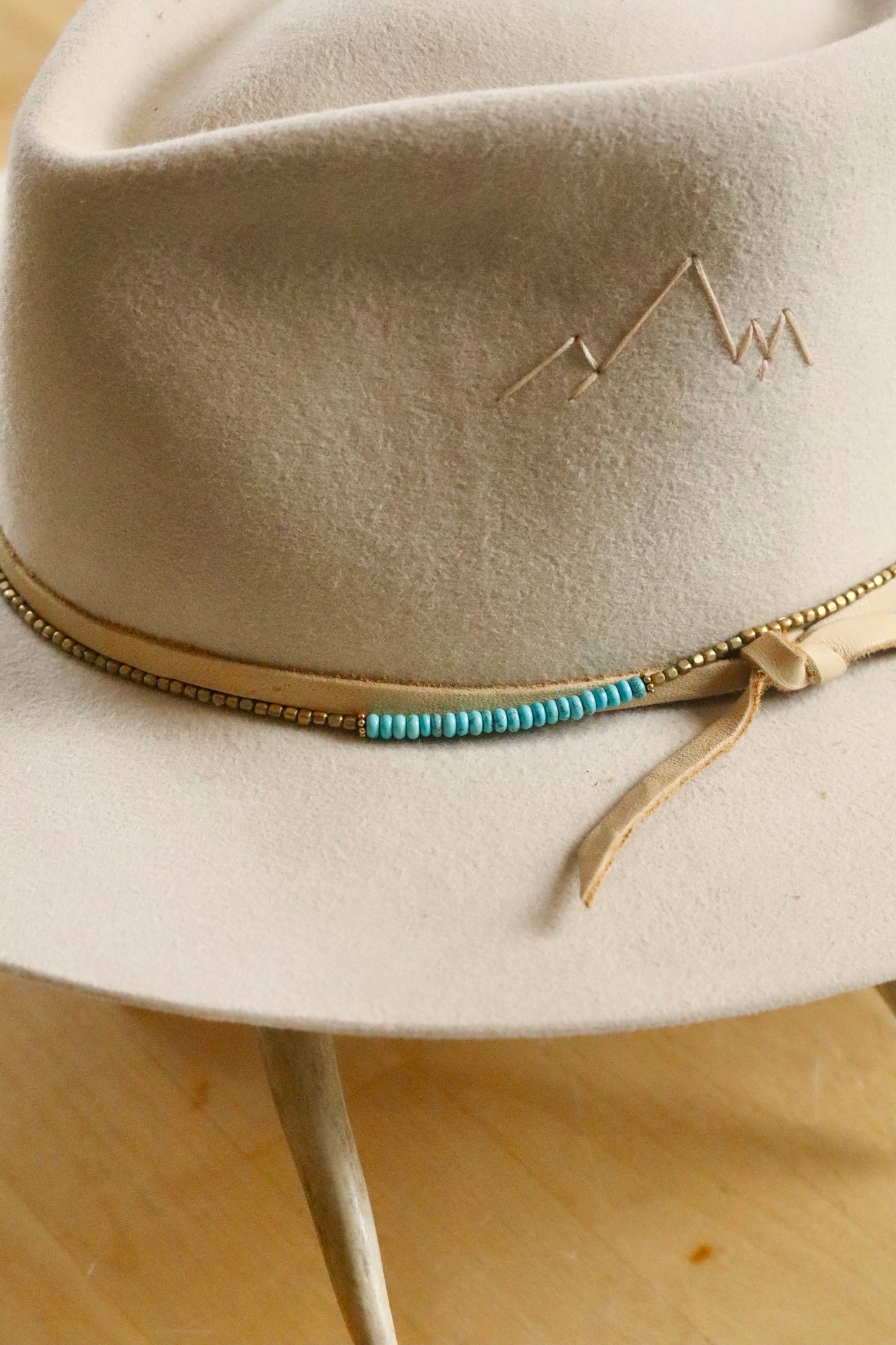 Stone Hat Adornment
