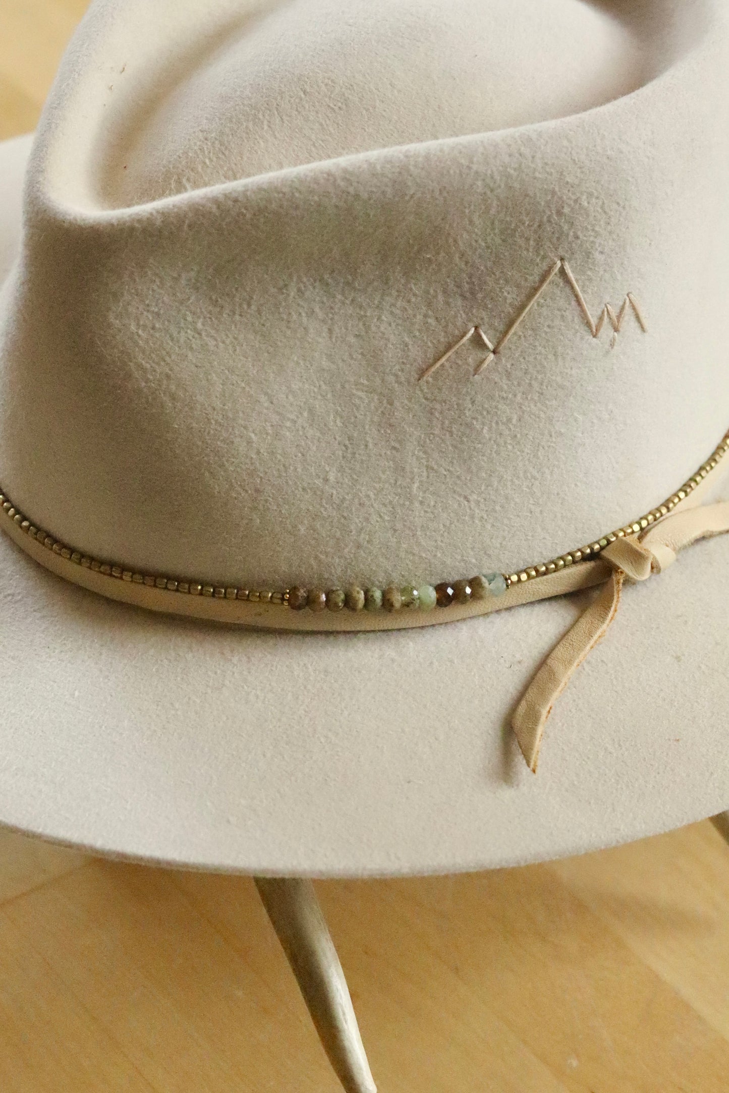 Stone Hat Adornment