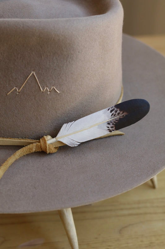Golden Eagle Leather Feather