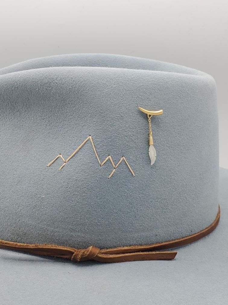 Shard with Carved Mini Feather